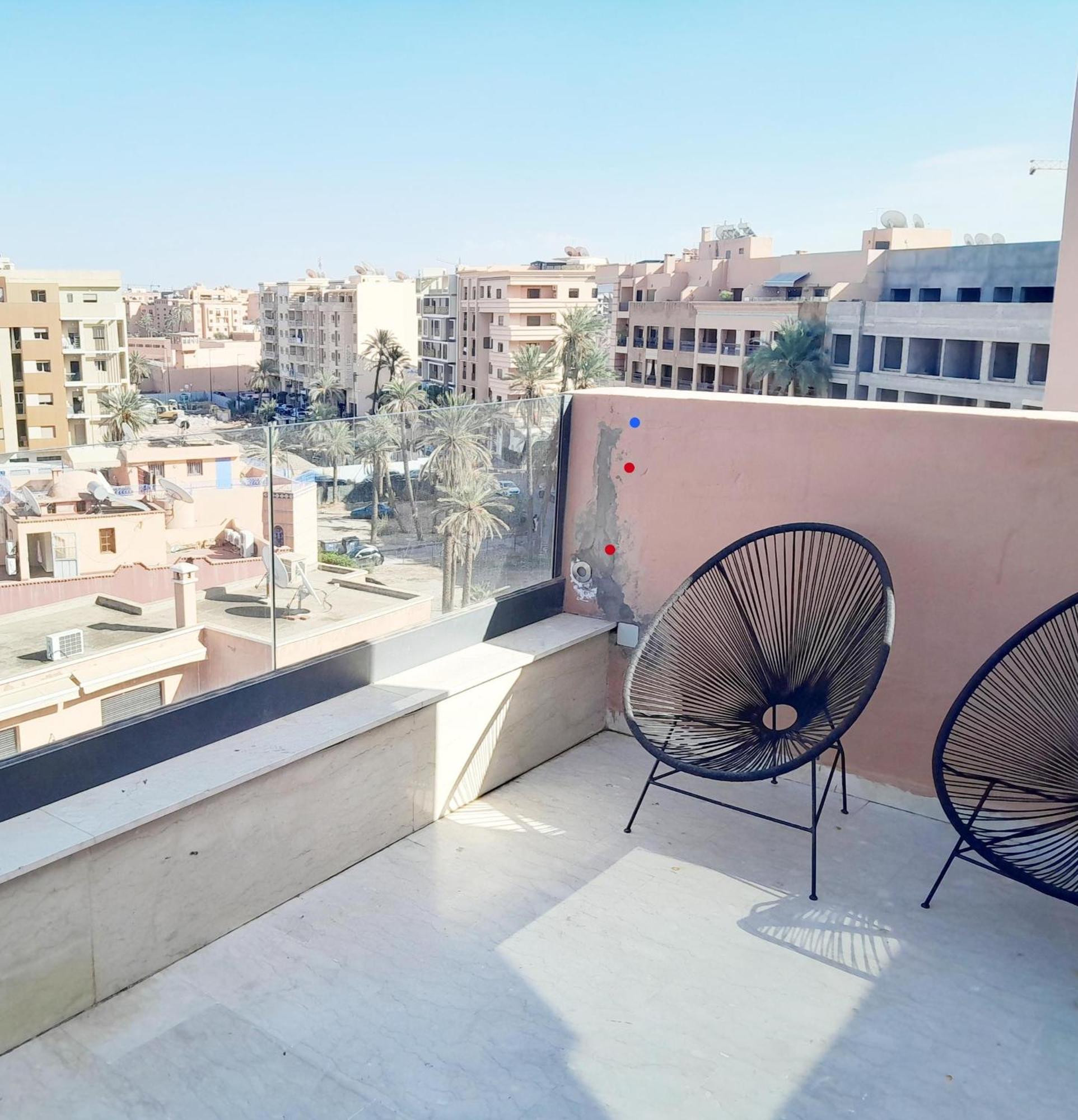 Apart Hotel Cactus Gueliz Marrakesch Exterior foto